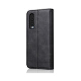 Tuff-Luv Leather Case & Horizontal Stand for Huawei Mate P30 Black D3_157