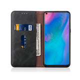 Tuff-Luv Leather Case & Horizontal Stand for Huawei Mate P30 Black D3_157