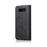 Tuff-Luv Premium Leather Case & Stand Samsung Galaxy S10 Plus Black D3_163