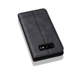Tuff-Luv Premium Leather Case & Stand Samsung Galaxy S10 Plus Black D3_163