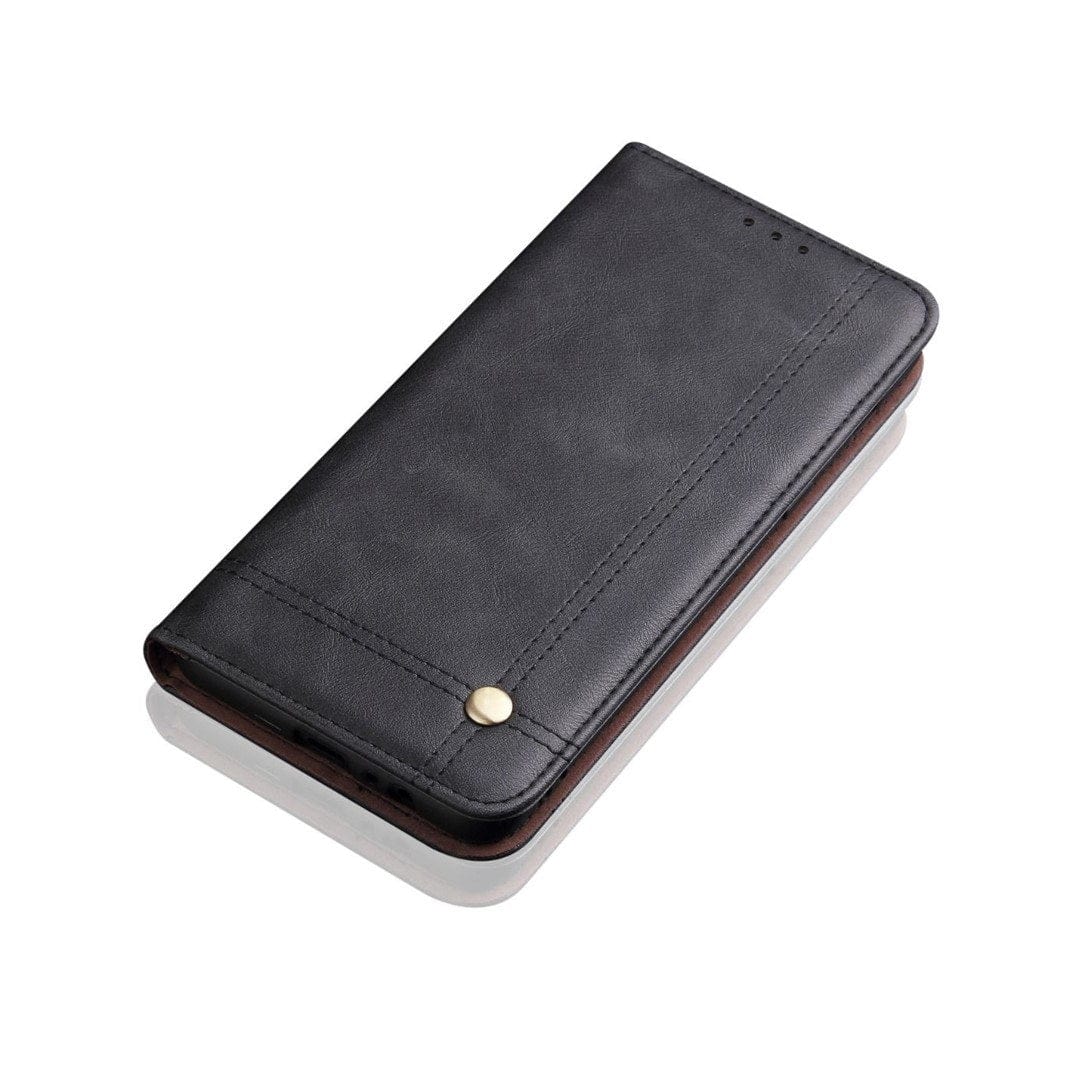 Tuff-Luv Premium Leather Case & Stand Samsung Galaxy S10e Black D3_166