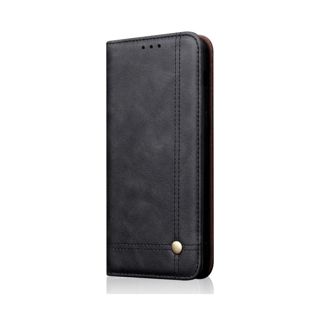 Tuff-Luv Premium Leather Case & Stand Samsung Galaxy S10e Black D3_166