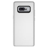 Tuff-Luv Dual layer Anti slip Case for Samsung Galaxy Note 8 Smartphone SIlver D3_71