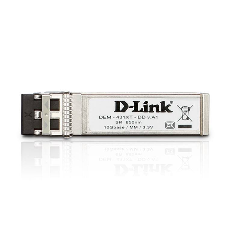 D-Link 10GBase-SR SFP+ 850nm Multi-Mode Transceiver DEM-431XT-DD