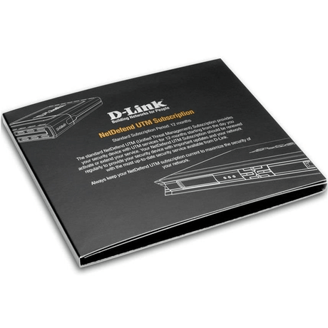 D-Link NetDefend Web Content Filtering (WCF) 1 Year DFL-860-WCF-12