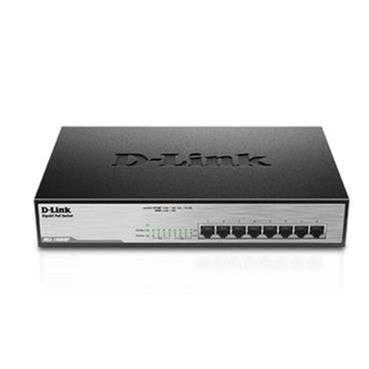 D-Link DGS-1008MP Unmanaged Switch Gigabit Ethernet PoE 1U Black