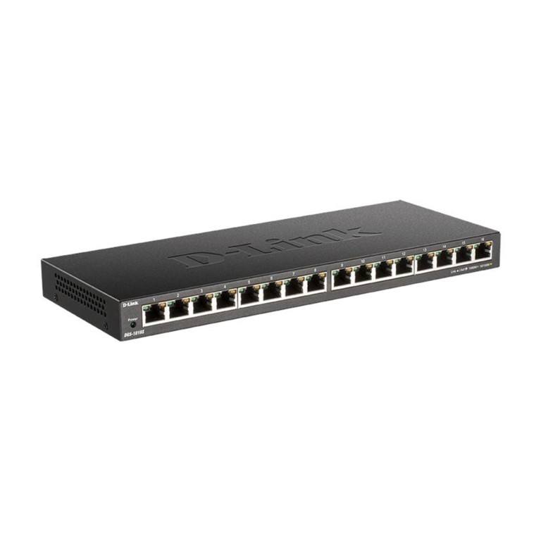 D-Link 16-port Gigabit Desktop Switch DGS-1016S/E