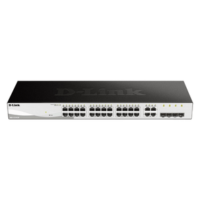 D-Link DGS-1210-28 28-port Gigabit Web Smart Switch 1U Black