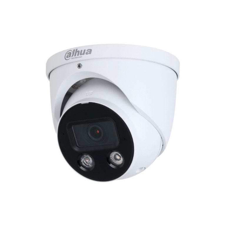 Dahua WizSense HDW3549H 5MP 2.8mm Smart Dual Illumination Active Deterrence Fixed-Focal WizSense Eyeball Dome Network Camera DH-IPC-HDW3549HP-AS-PV-0280B