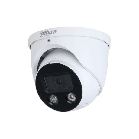 Dahua WizSense HDW3549H 5MP 2.8mm Smart Dual Illumination Active Deterrence Fixed-Focal WizSense Eyeball Dome Network Camera DH-IPC-HDW3549HP-AS-PV-0280B