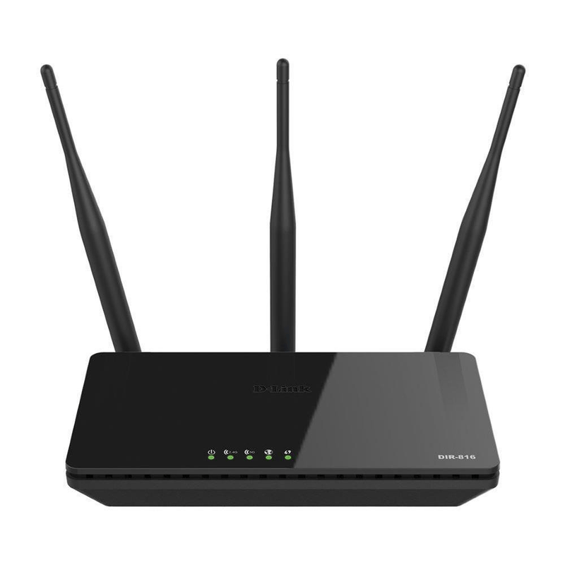 D-Link DIR-816L Wi-Fi 5 Wireless Router - Dual-band 2.4GHz and 5GHz Fast Ethernet Black