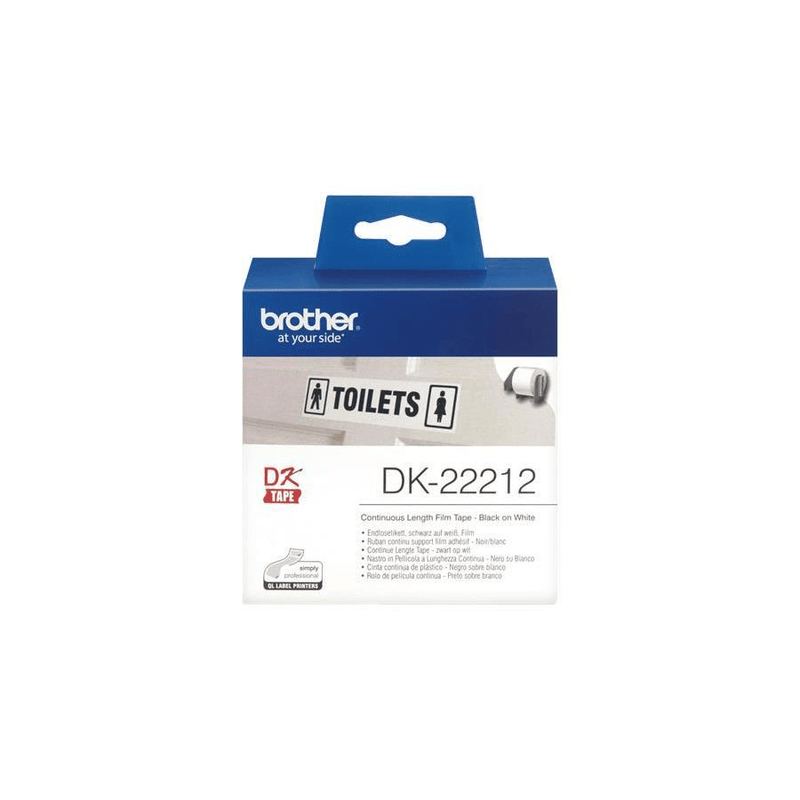 Brother White Continuous Film Tape DK-22212