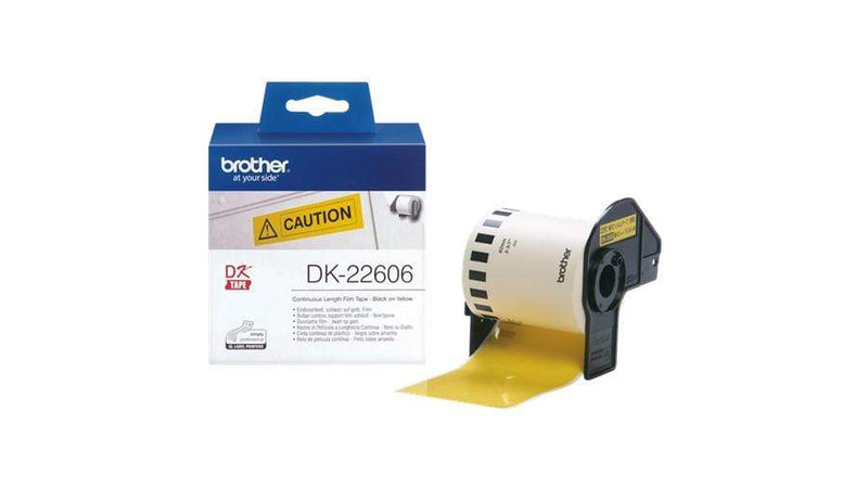 Brother Yellow Continuous Film Tape DK-22606