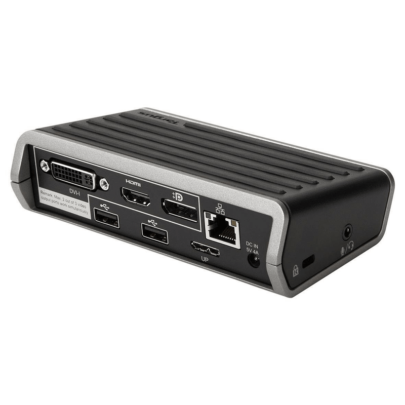 Targus Universal USB-A Dual Video Docking Station Black DOCK120EUZ