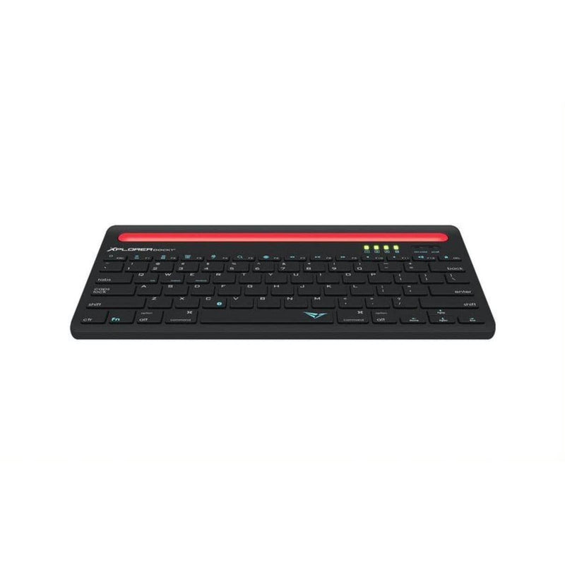 Alcatroz Xplorer Dock 1 Bluetooth Keyboard Black Red DOCK1BTBRED