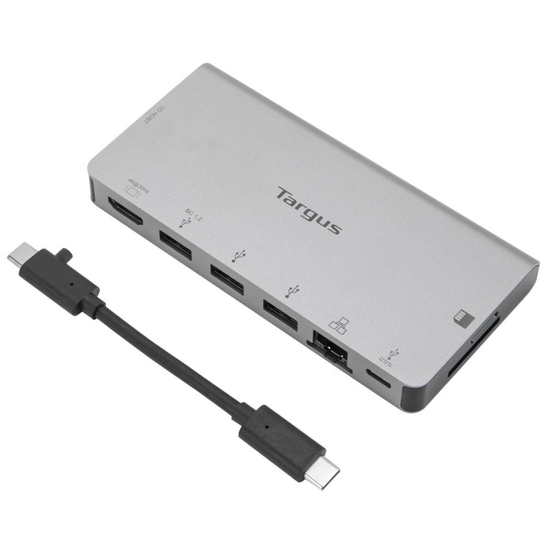 Targus USB-C 4K HDMI Docking Station with Card Reader, 100W PD Pass-Through DOCK414EU