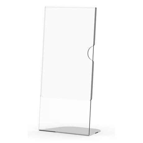 Parrot Acrylic Menu Holder - Single Sided - 1/3 (DL) A4 - Box 5