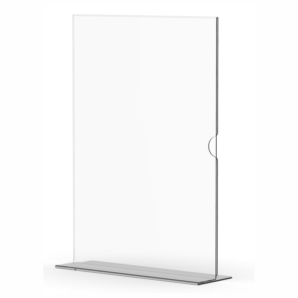 Parrot Menu Holder Acrylic Double Sided - A4 Portrait - Box 5