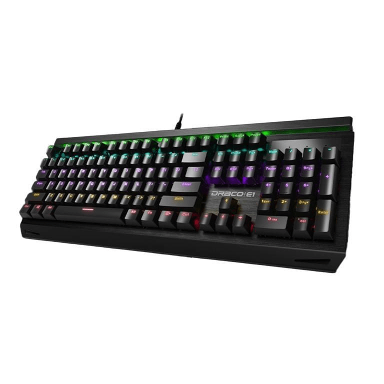 KWG Draco E1 Mechanical Neon Light Keyboard DRACOE1