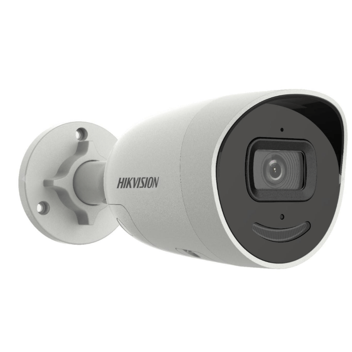 Hikvision 2MP 2.8mm AcuSense Strobe Light and Audible Warning Fixed Mini Bullet Network Camera Powered by DarkFighter DS-2CD2026G2-IU/SL