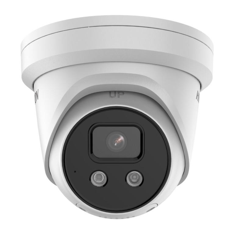 Hikvision 4MP 2.8mm AcuSense Strobe Light and Audible Warning Fixed Turret Network Camera DS-2CD2346G2-ISU/SL2.8MM