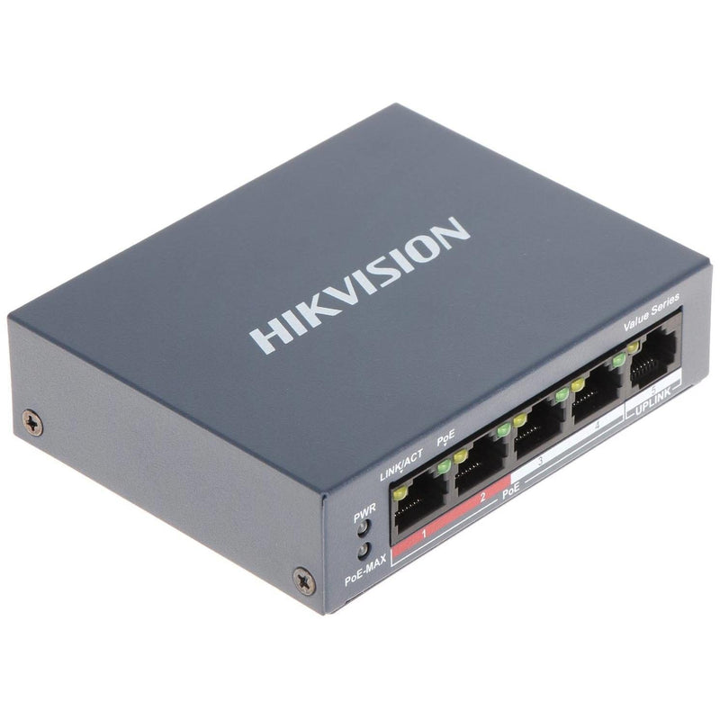 Hikvision 4-port Unmanaged POE Switch DS-3E0105P-E