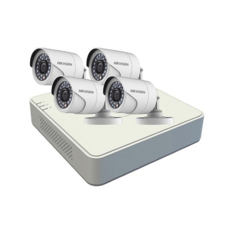 Hikvision 2MP Mini Bullet DVR Kit DS-J142I/7104HQHI-K1+4CAM