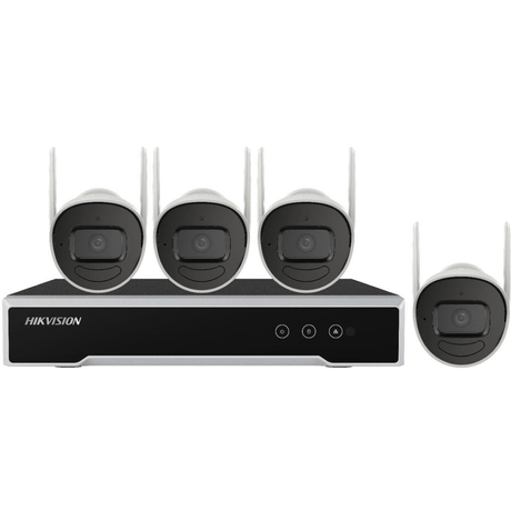 Hikvision 2MP H.265 Bullet WiFi NVR Kit DS-NK42W0H-1T(WD)(D)