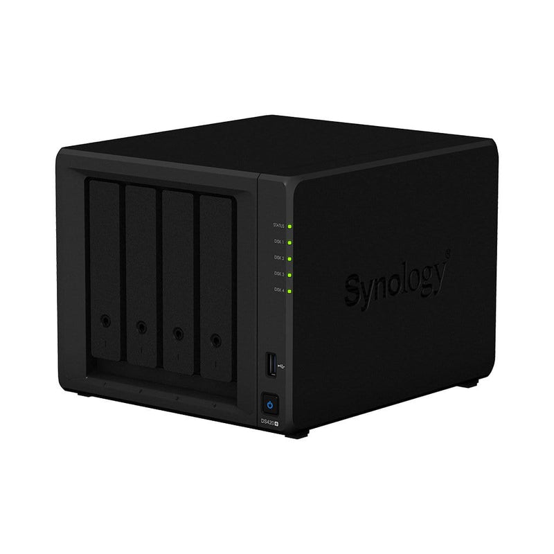 Synology DiskStation DS420+ NAS/storage Server J4025 Ethernet LAN Desktop Black