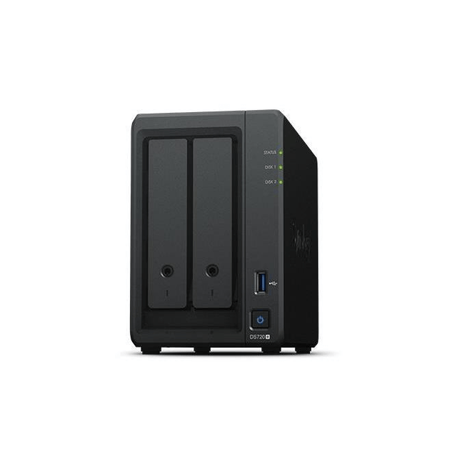 Synology DiskStation DS720+ NAS/storage server Desktop Ethernet LAN Black J4125