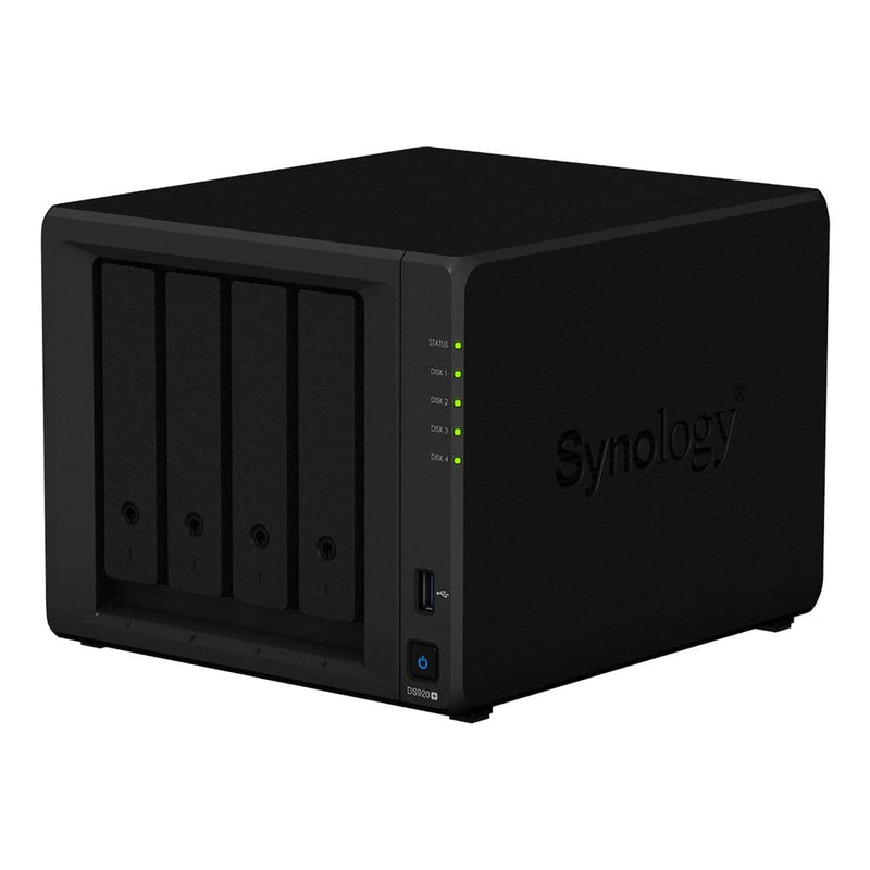 Synology DiskStation DS920+ NAS/storage Server J4125 Ethernet LAN Mini Tower Black