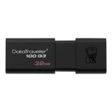Kingston Technology DataTraveler 100 G3 USB flash drive 32 GB USB Type-A 3.2 Gen 1 (3.1 Gen 1) Black