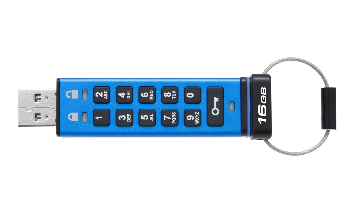 Kingston DataTraveler 2000 16GB USB 3.2 Gen 1 Type-A Blue USB Flash Drive DT2000/16GB