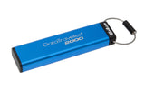 Kingston DataTraveler 2000 64GB USB 3.2 Gen 1 Type-A Blue USB Flash Drive DT2000/64GB