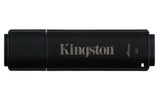 Kingston DataTraveler 4000G2 with Management 4GB USB 3.2 Gen 1 Type-A Black USB Flash Drive DT4000G2DM/4GB