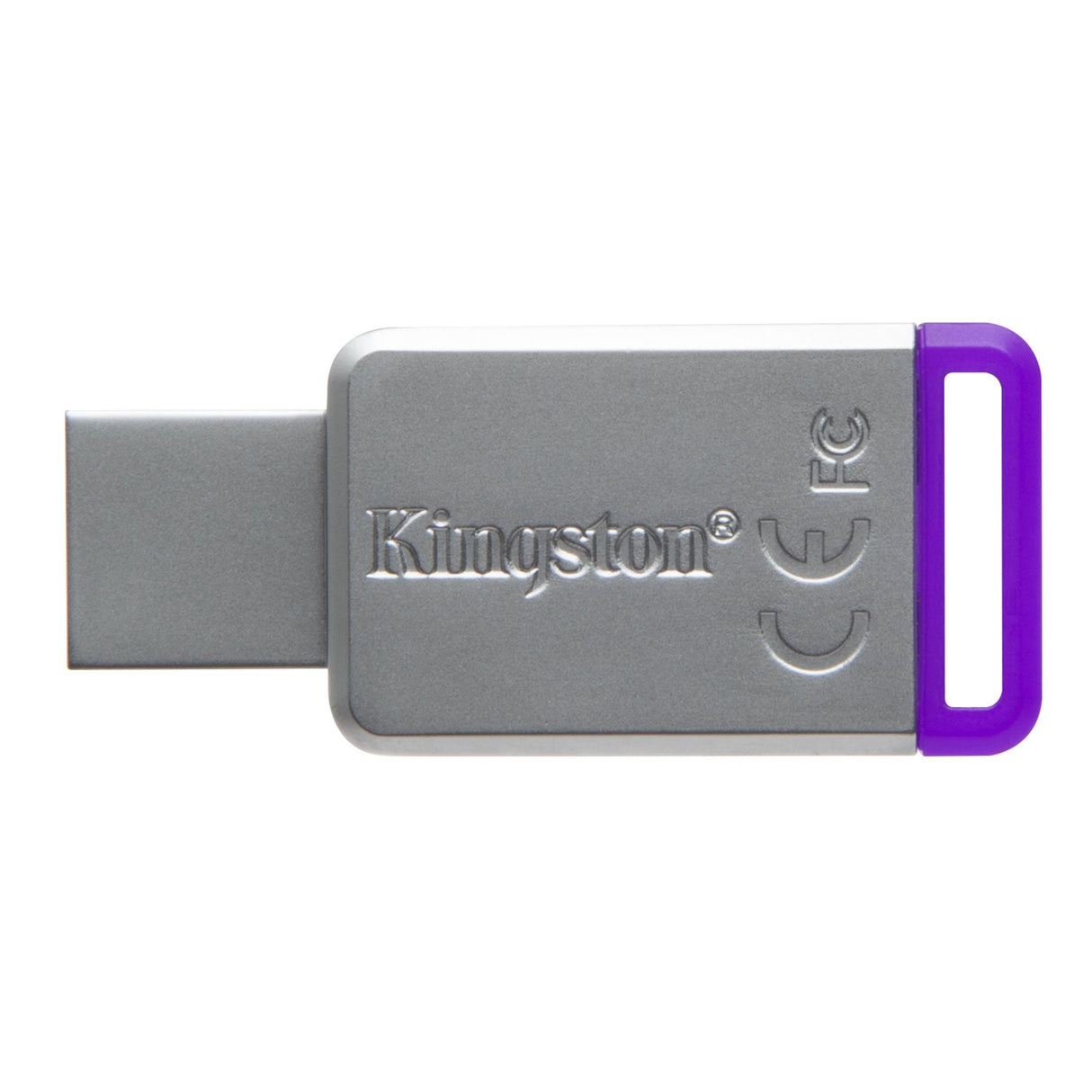 Kingston Technology DataTraveler 50 8GB USB flash drive USB Type-A 3.2 Gen 1 (3.1 Gen 1) Purple, Silver