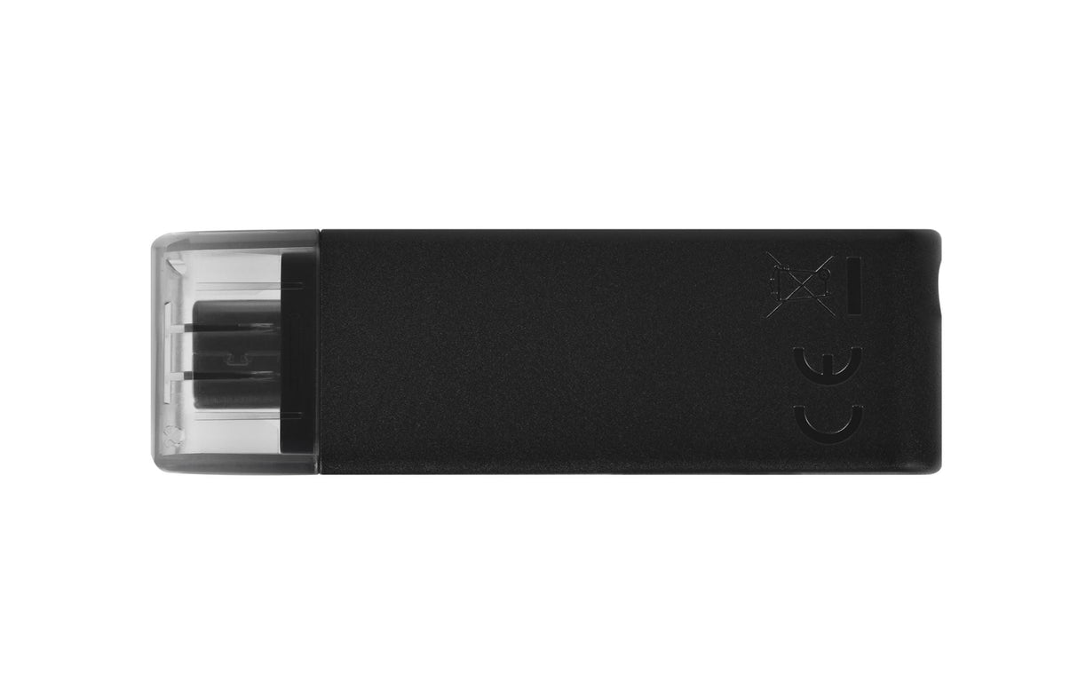 Kingston Technology DataTraveler 70 USB flash drive 128 GB USB Type-C 3.2 Gen 1 (3.1 Gen 1) Black