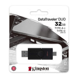 Kingston Technology DataTraveler Duo 32GB USB3.2 Gen1 with Type-C DTDE/32GB