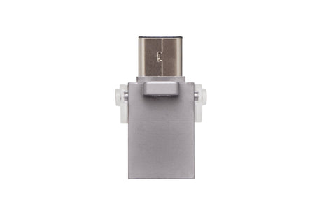 Kingston DataTraveler MicroDuo 3C 32GB USB 3.2 Gen 1 Type-A / Type-C Silver USB Flash Drive DTDUO3C/32GB