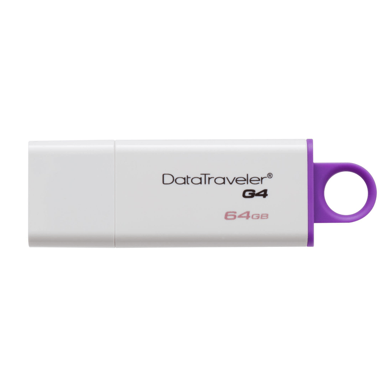 Kingston Technology DataTraveler G4 USB flash drive 64 GB USB Type-A 3.2 Gen 1 (3.1 Gen 1) Violet, White