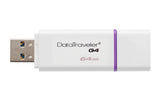 Kingston Technology DataTraveler G4 USB flash drive 64 GB USB Type-A 3.2 Gen 1 (3.1 Gen 1) Violet, White