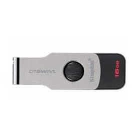 Kingston Technology DataTraveler Swivl USB flash drive 16 GB USB Type-A 3.2 Gen 1 (3.1 Gen 1) Black, Silver