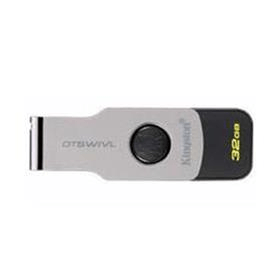 Kingston Technology DataTraveler Swivl USB flash drive 32 GB USB Type-A 3.2 Gen 1 (3.1 Gen 1) Black, Silver