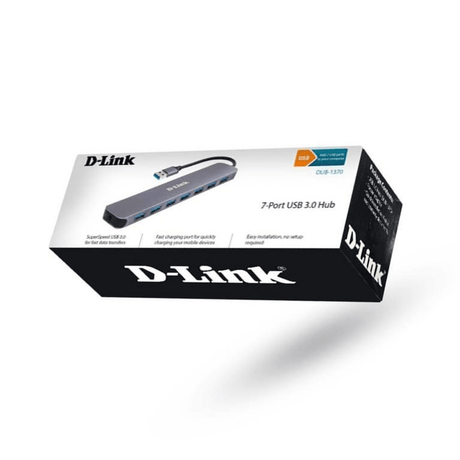 D-Link 7-Port USB 3.0 Hub DUB-137