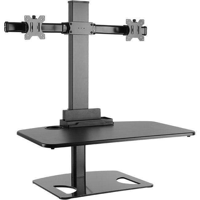 Lumi 13-30-inch Dual Display Height Adjustable Standing Workstation DWS03-T02