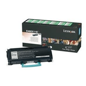 Lexmark E460X11E Black Toner Cartridge 15,000 Pages Original Single-pack