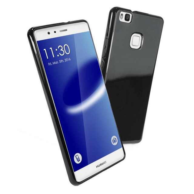 Tuff-Luv TPU Gel Case for Huawei P9 Lite Black E8_99