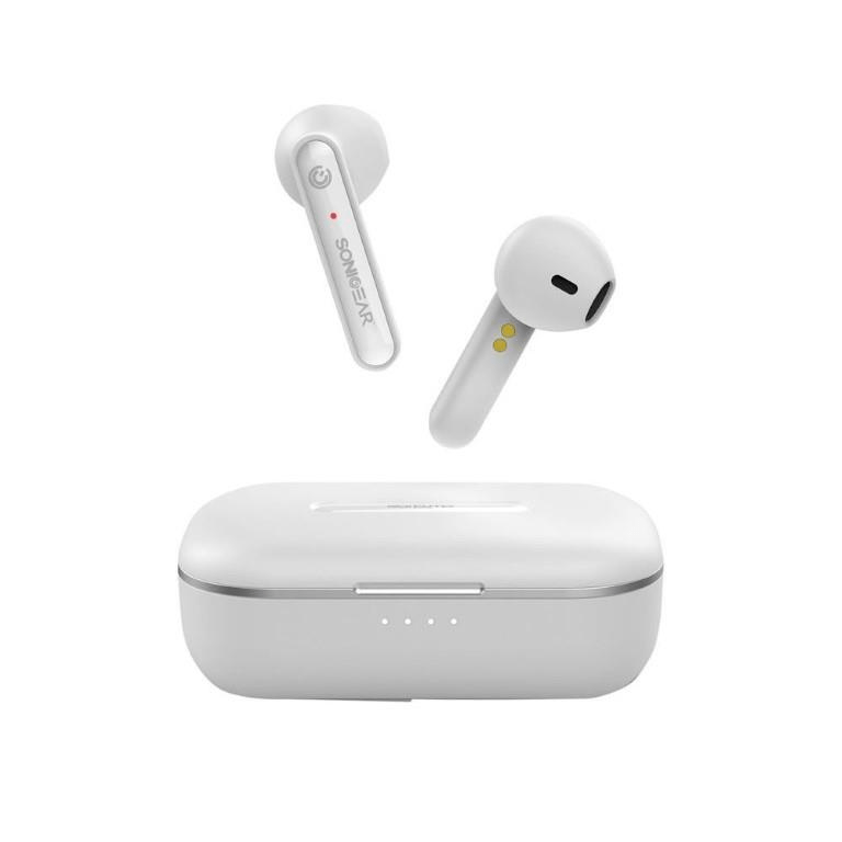 SonicGear Earpump TWS 1 Bluetooth Pod Earphones White EARPUMP TWS1 WHITE