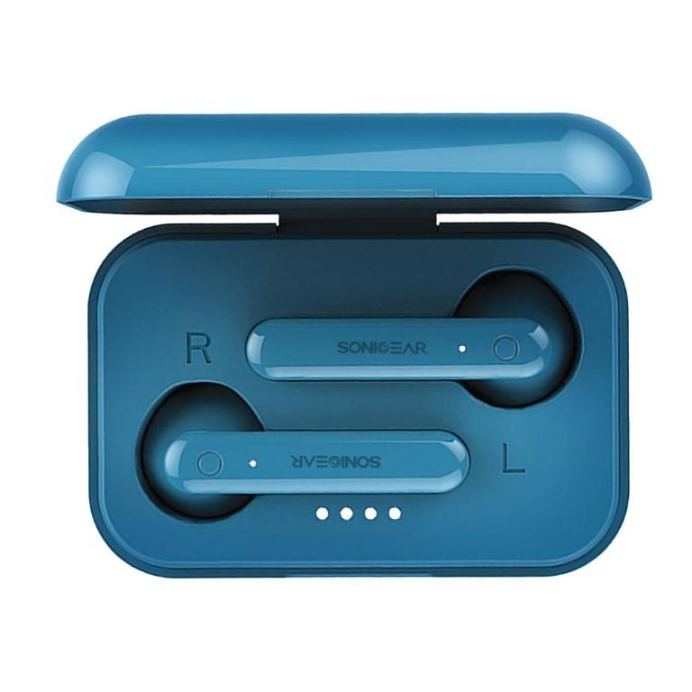 SonicGear Earpump TWS 3+ Bluetooth Earphones Dark Blue EARPUMPTWS3Dblue