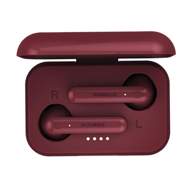 SonicGear Earpump TWS 3+ Bluetooth Earphones Red EARPUMPTWS3Red